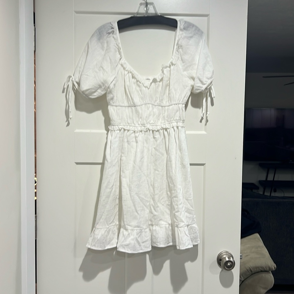 White Short Dress